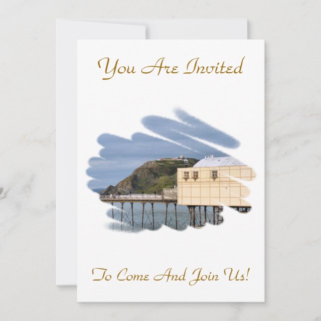 VIEWS OF WALES INVITATION (Front)