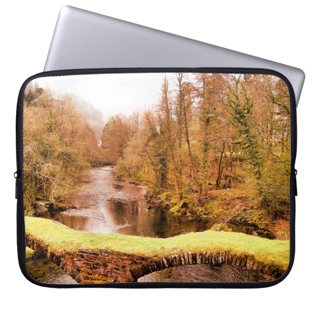 VIEWS OF WALES LAPTOP SLEEVE (Front)