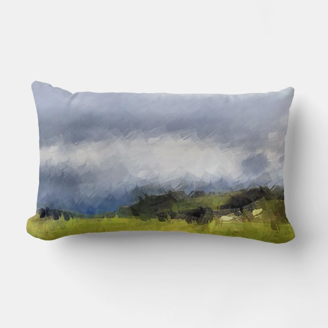 VIEWS OF WALES LUMBAR PILLOW (Front)