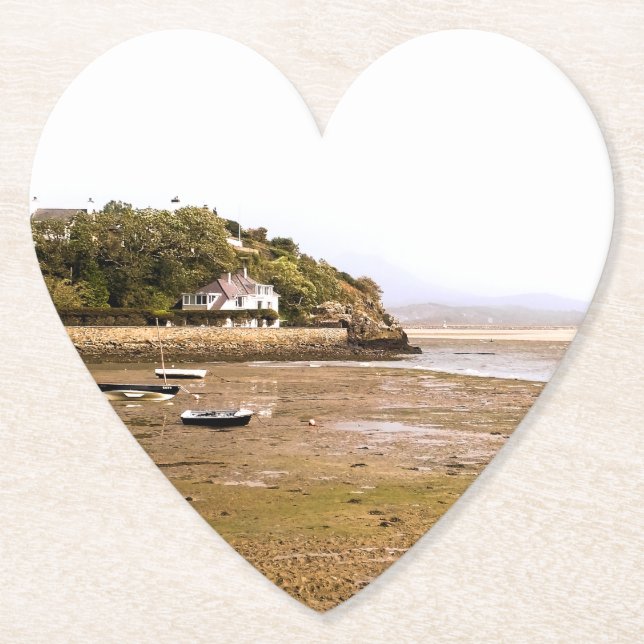 VIEWS OF WALES PAPER COASTER (Front)