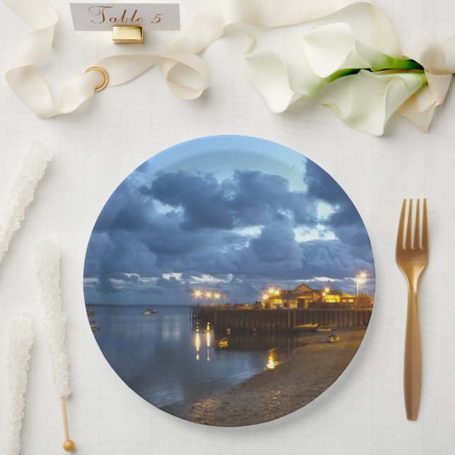 VIEWS OF WALES   PAPER PLATES (Wedding)