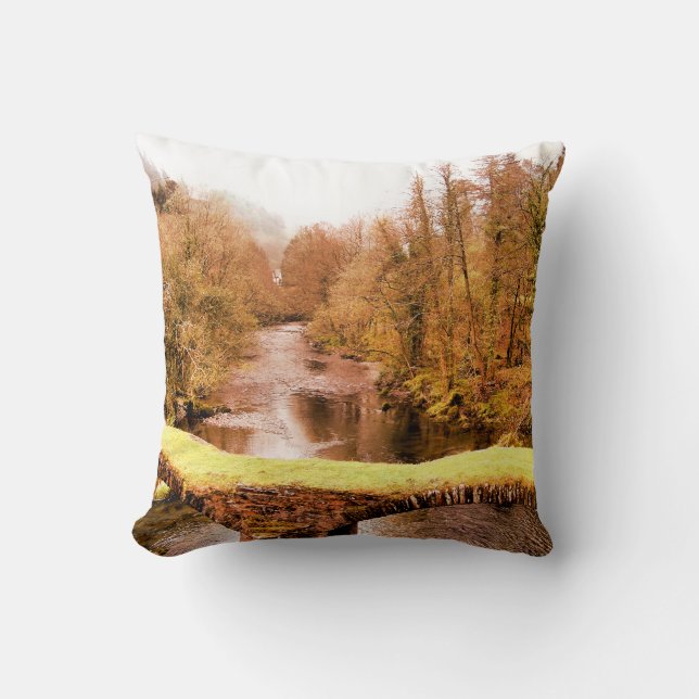 VIEWS OF WALES THROW PILLOW (Front)