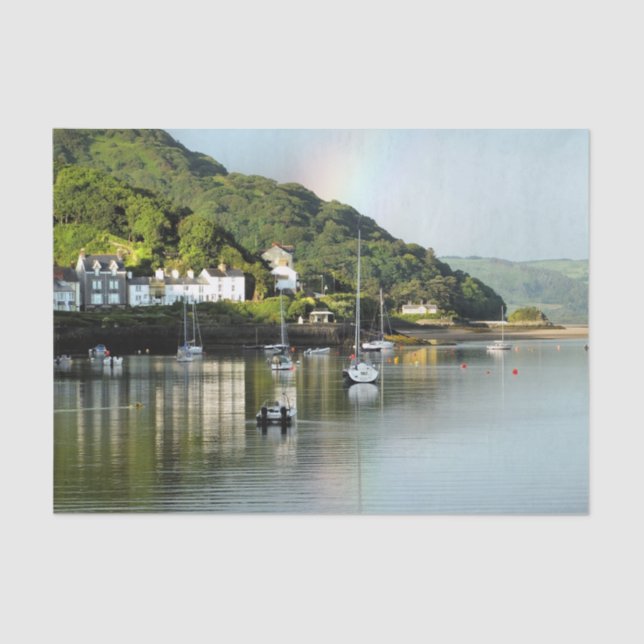 VIEWS OF WALES TISSUE PAPER (Front)