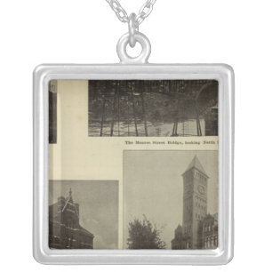 Views, Spokane's prosperity Silver Plated Necklace