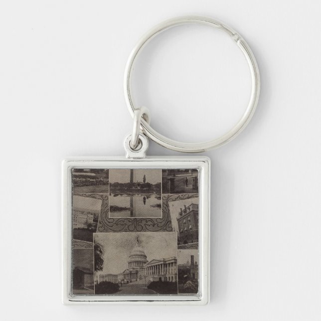 Views Washington, DC Keychain (Front)