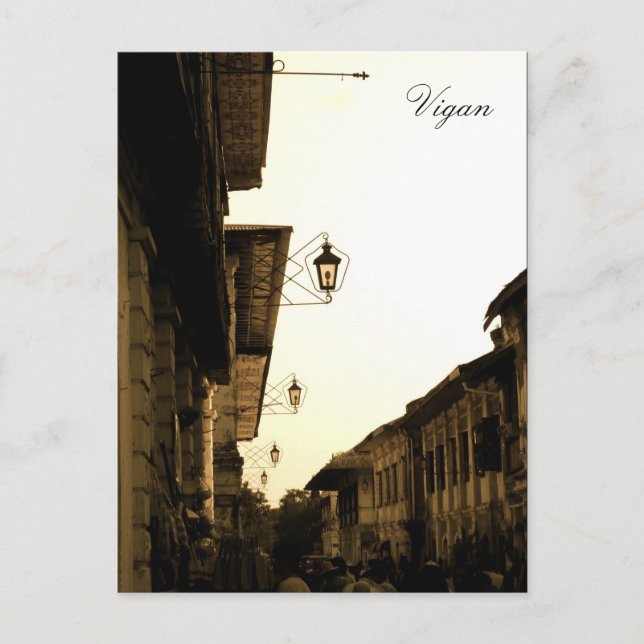 Vigan Lights Postcard (Front)