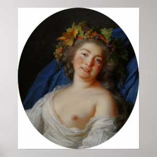 Vigée Le Brun - Bacchante Poster