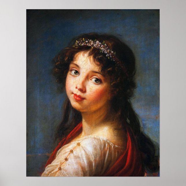 Vigée Le Brun - Julie Poster (Front)