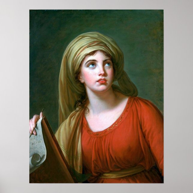 Vigée Le Brun - Lady Hamilton As The Persian Sibyl Poster (Front)