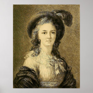 Vigée Le Brun - Sketch Of Woman Poster