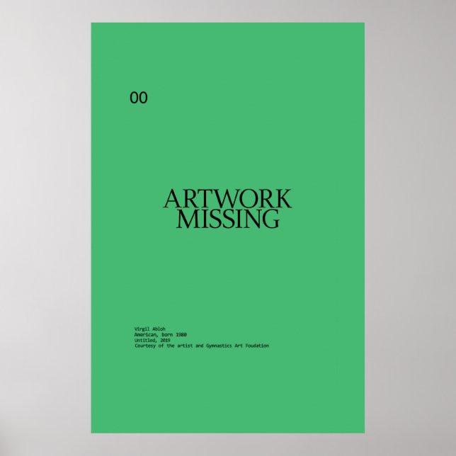 Vigil Abloh Poster (Front)