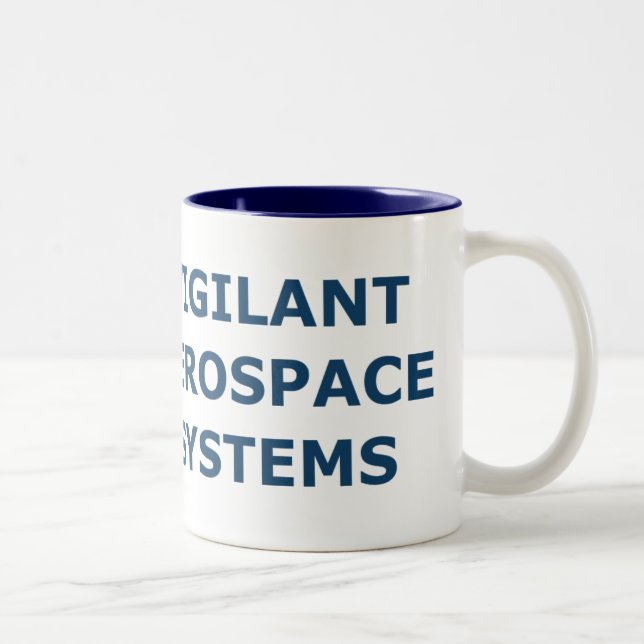 Vigilant Aerospace Two-Tone Coffee Mug (Right)