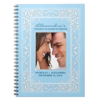 Vignette Bride's Wedding Planner Notebook (blue)