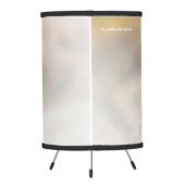 Vignetted Profile of a Peregrine Falcon Tripod Lamp (Back)