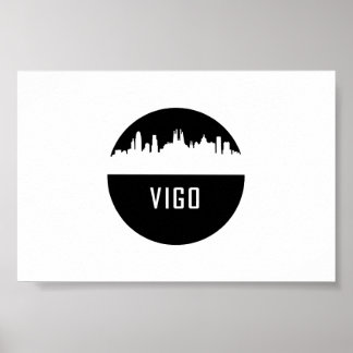Vigo | cities of Spain Poster