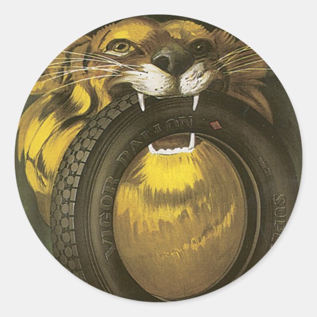 Vigor Classic Round Sticker (Front)