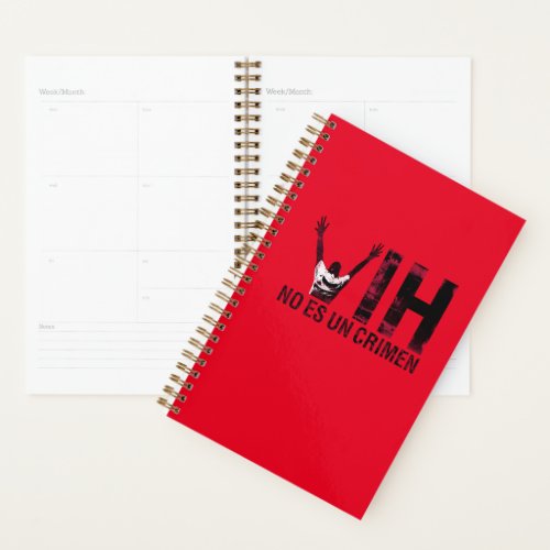 VIH No Es Un Crimen - Spanish HIV is Not a Crime Planner