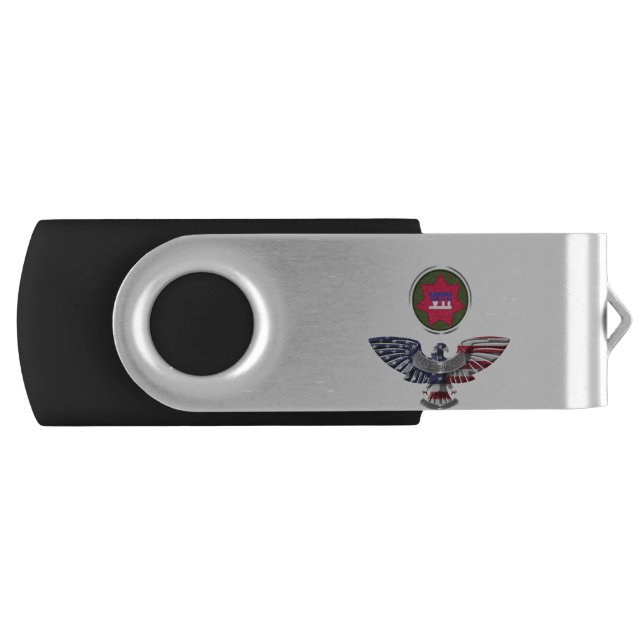 VII Armored Corps Eagle Flash Drive (Front)