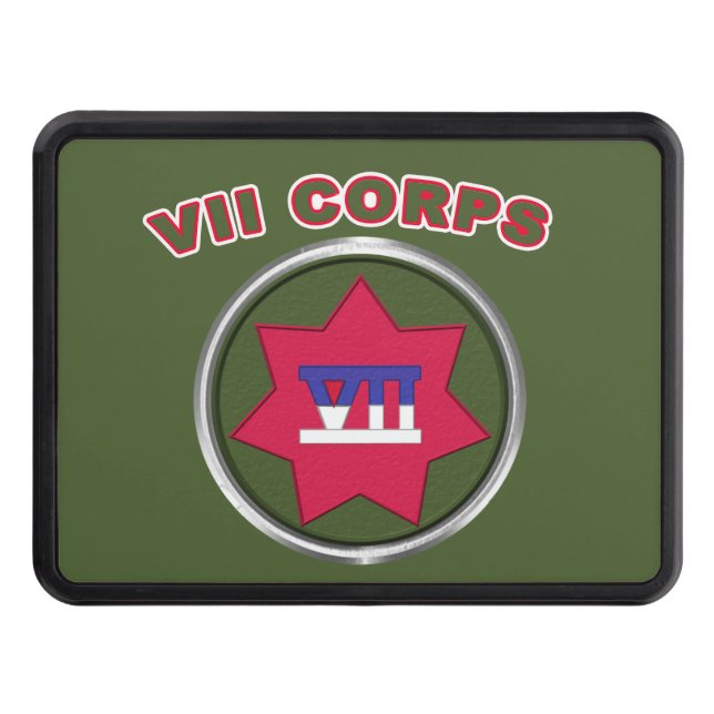 VII Armored Corps  Hitch Cover (Front)