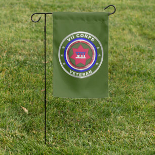 VII Corps Veteran Garden Flag