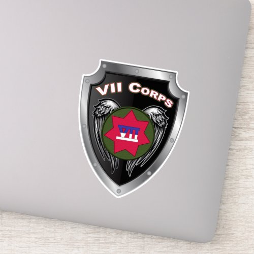 VII CORPS Veteran Sticker