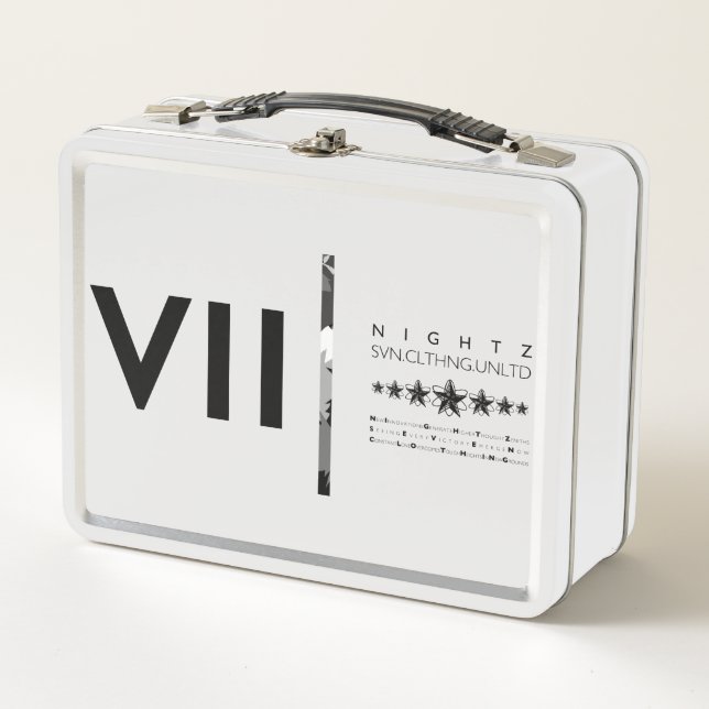 VII METAL LUNCH BOX (Front)