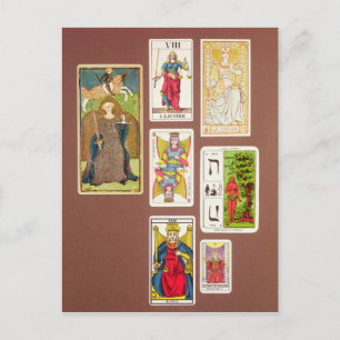 VIII Justice, seven tarot cards