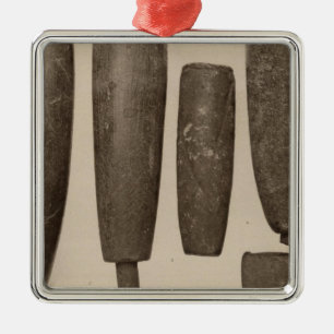 VIII Stone pipes, So Calif Metal Ornament