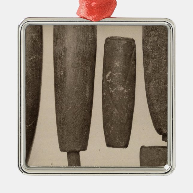 VIII Stone pipes, So Calif Metal Ornament (Front)