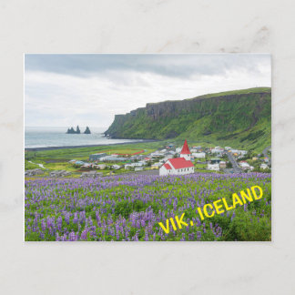VIK, ICELAND POSTCARD