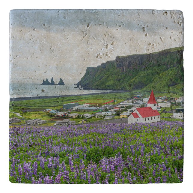 VIK, ICELAND TRIVET (Front)