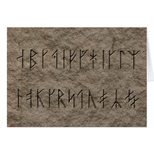 Viking Alphabet (Front Horizontal)