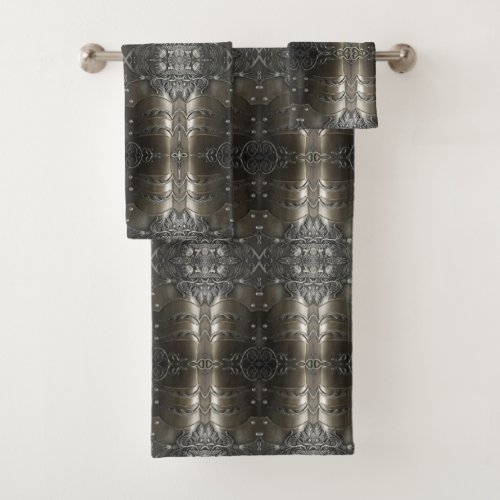 Viking Armor Bath Towel Set