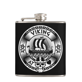 Viking at Heart Flask