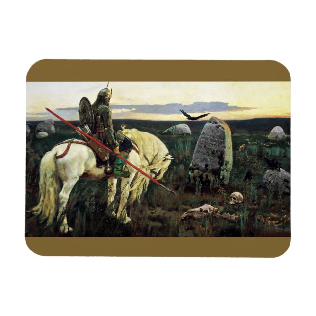 Viking at the Crossroad Magnet (Horizontal)