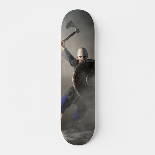 Viking Attack Skateboard (Front)