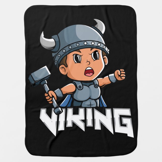 Viking Baby Blanket (Front)