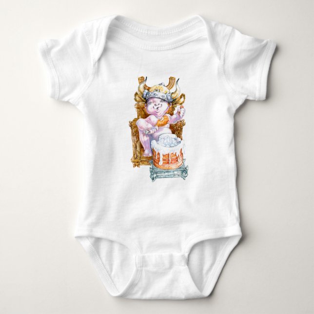 Viking Baby Bodysuit (Front)