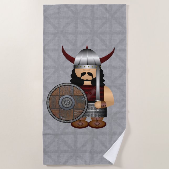 Viking Beach Towel (Front)