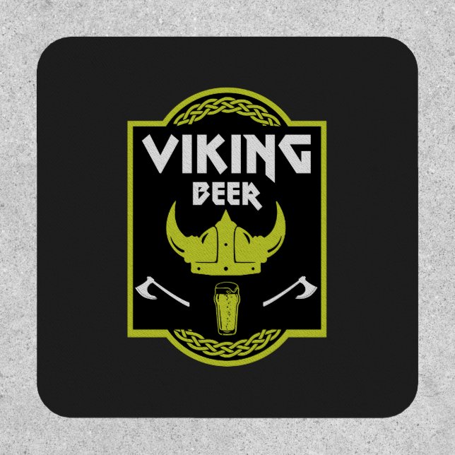 Viking Beer Drinker Patch (Front)