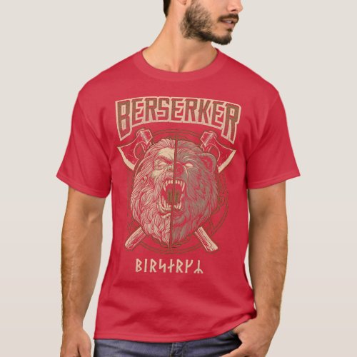 Viking Berserker Norse Pagan Bear Warrior T_Shirt
