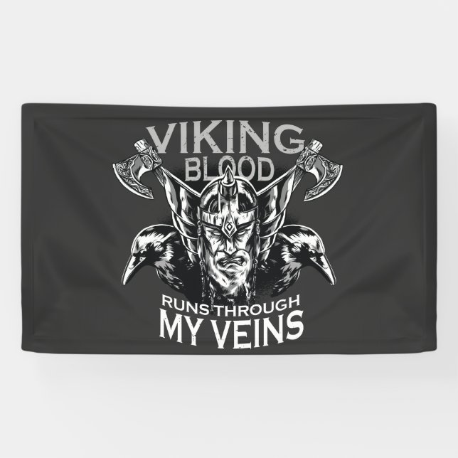 Viking blood banner (Horizontal)