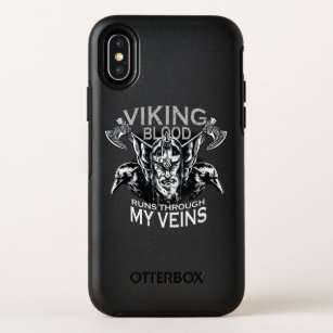 Viking blood OtterBox symmetry iPhone x case