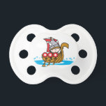 Viking Boy Pacifier<br><div class="desc">The cutest Viking boy takes the seven seas!</div>