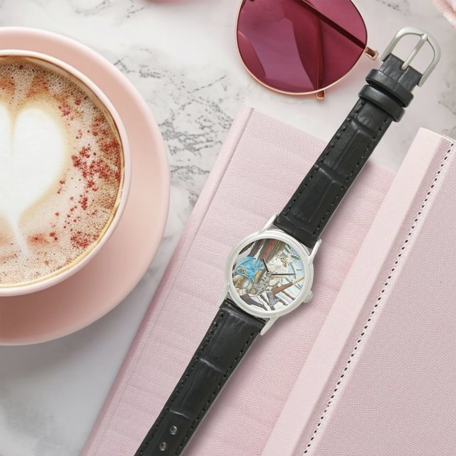 Viking Cat Blue Dragon Fantasy  Watch (Creator Uploaded)