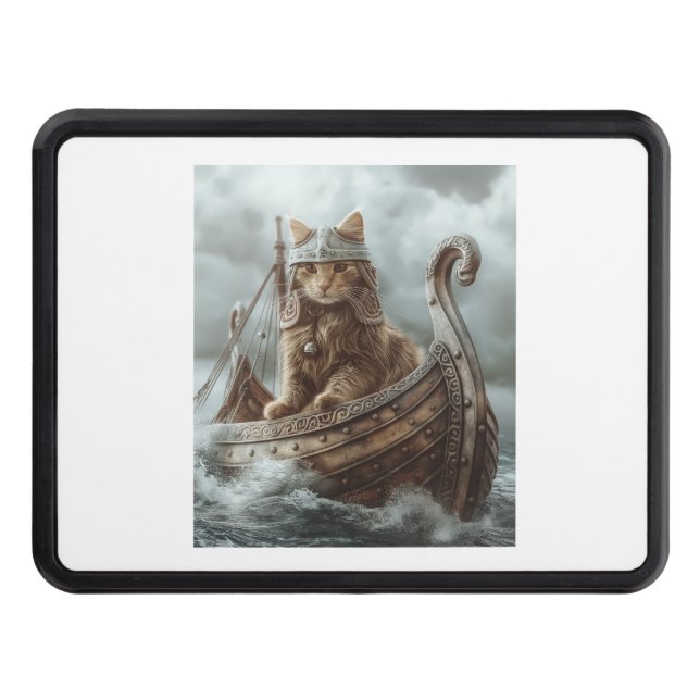 Viking Cat Hitch Cover (Front)