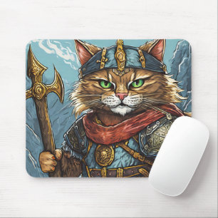 Viking Cat Mouse Pad! Pad