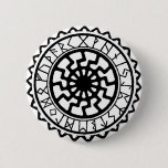 Viking Celtic Sun Rune Calendar Button