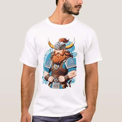 Viking Celtic Warrior T_Shirt