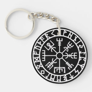Viking Compass Keychain